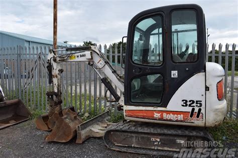 bobcat 325 mini excavator buckets|bobcat 325 mini excavator price.